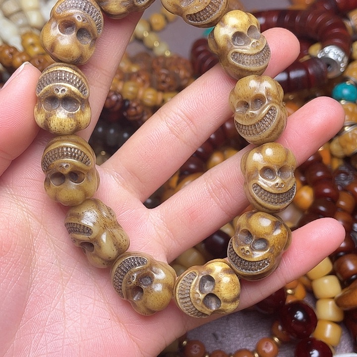 牛骨手串/手链牦牛骨手串