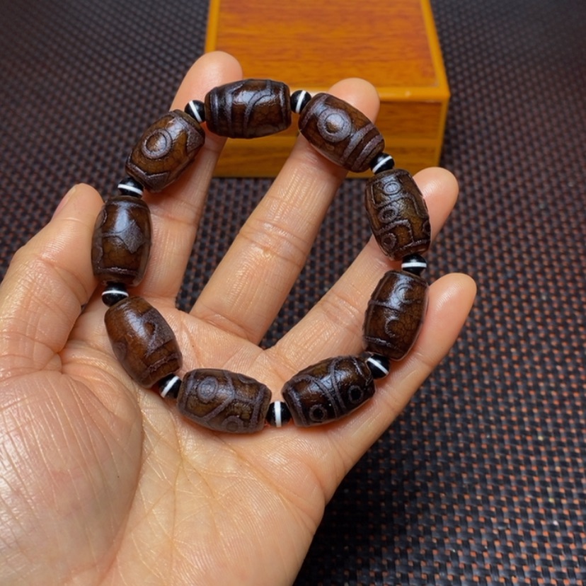 【闪购商品】玛瑙/玉髓手链未镶嵌勇**心