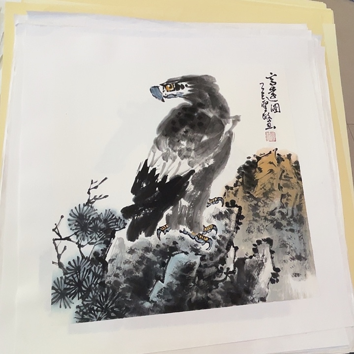 国画张圣敏先生纯手绘作品