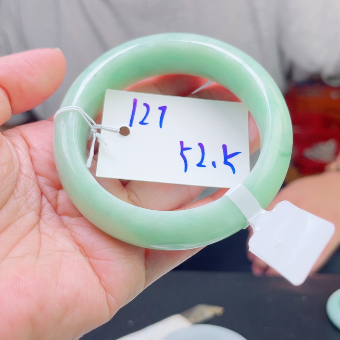 未镶嵌手镯翡翠小***?127