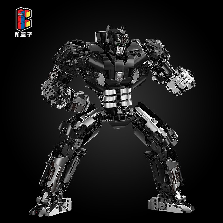 k盒子变形金刚擎天柱大黄蜂玩具益智机甲拼装积木机器人男孩