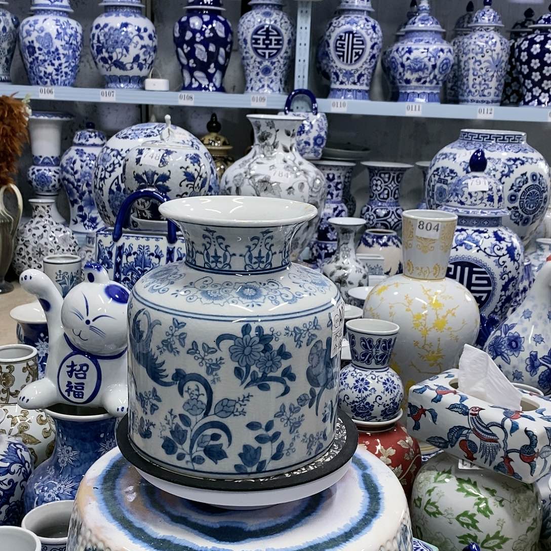 【闪购商品】摆件微瑕花瓶21.19…………………………