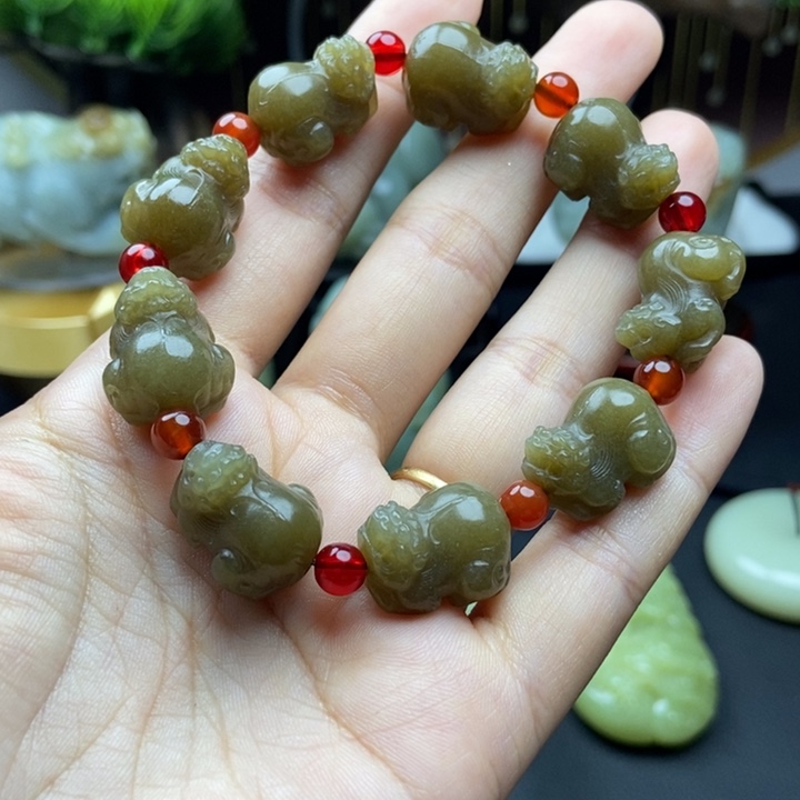 手链未镶嵌和田玉