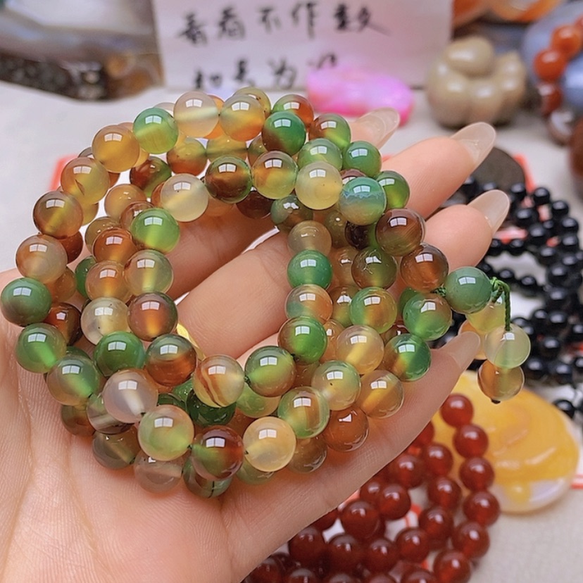 【闪购商品】未镶嵌玛瑙/玉髓珠宝半成品瑾**已