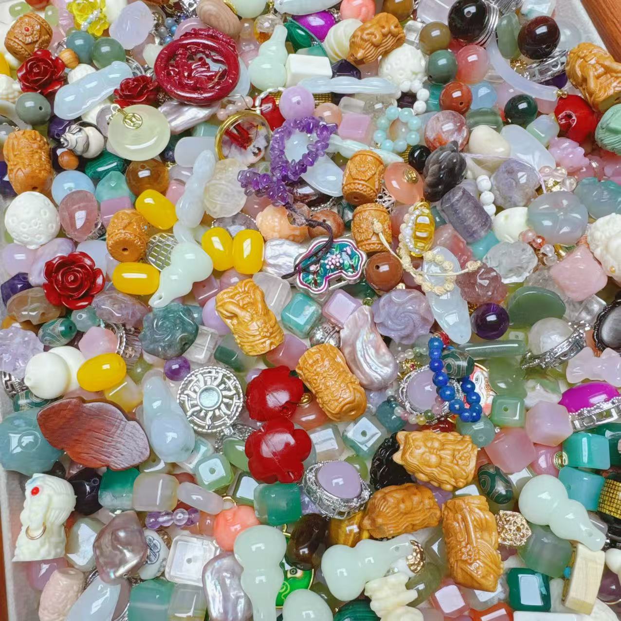 天然diy水晶配件（直播间看款对应下单）