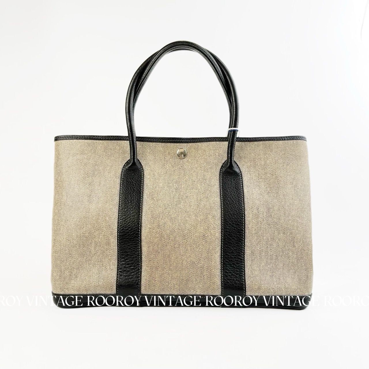 95新 Hermes/爱马仕 Garden party 花园36帆布包/3013