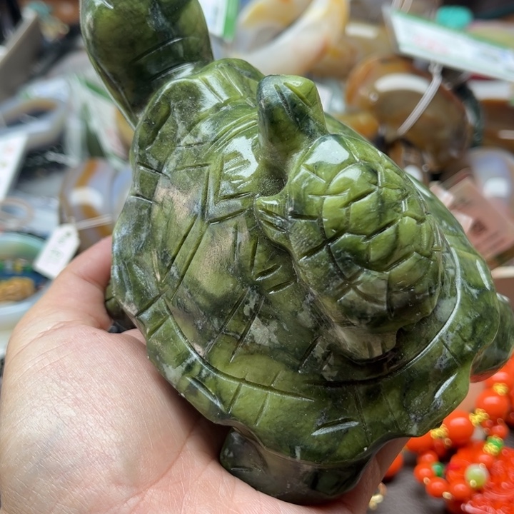 蛇纹石玉手镯未镶嵌阿*