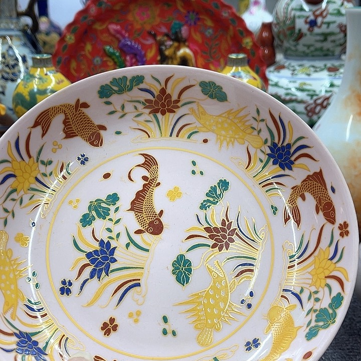 瓷片瓷器摆件摆件摆件