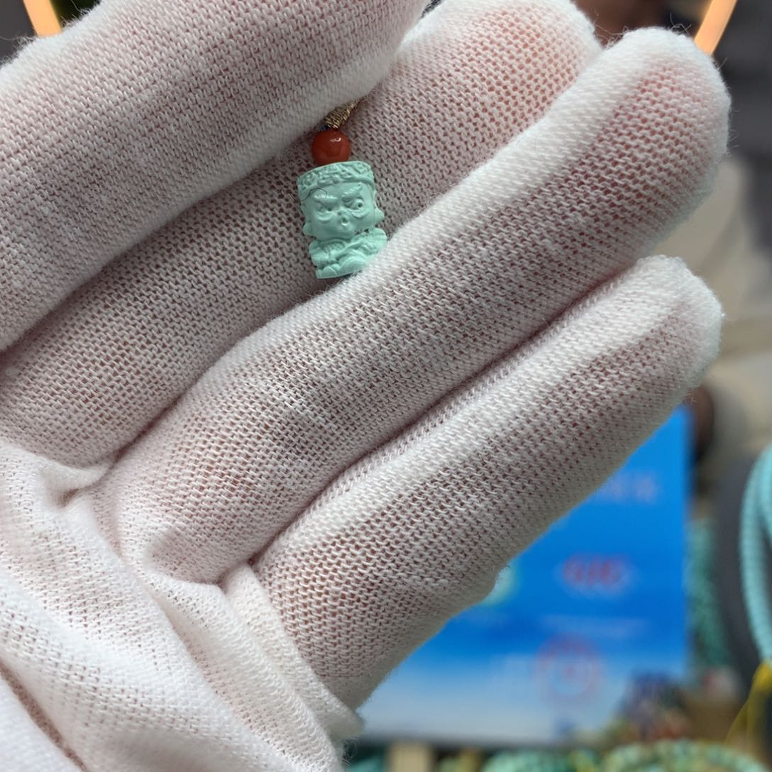 绿松石挂件未镶嵌