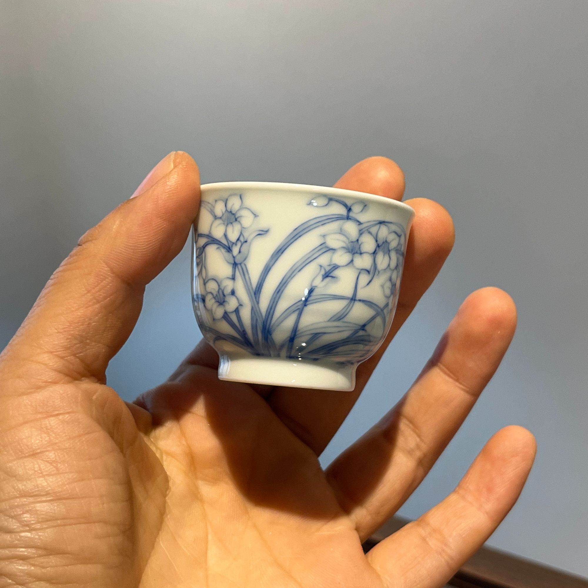 浮光琢玉《本草纲目》系列 瞿麦陶瓷主人杯