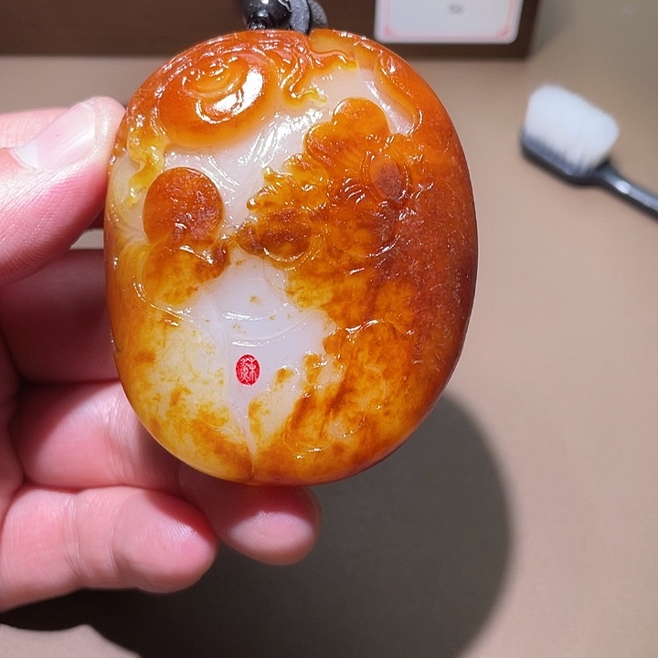 和田玉挂件未镶嵌Z6