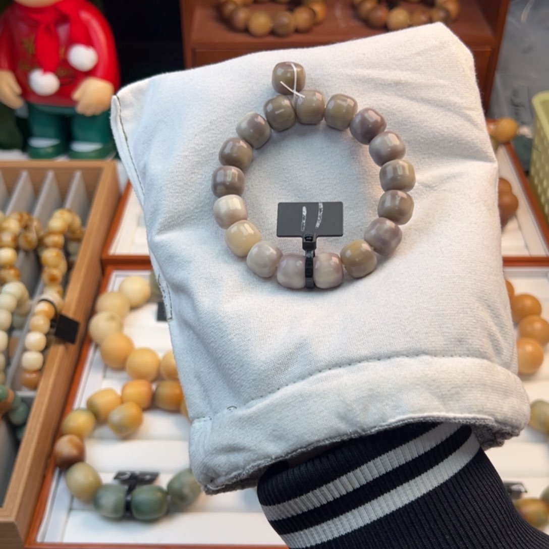 菩提根/象牙果手串芋泥紫薯汉堡卡13全品11