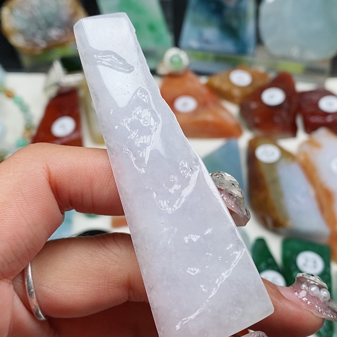 未镶嵌定制翡翠缅甸天然a货翡翠挂件包工