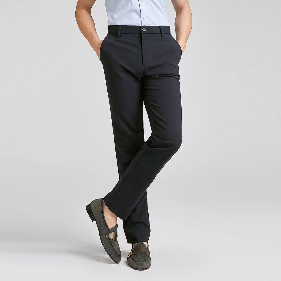 9136  雅ge 2025年夏款铜氨丝全能休闲裤簿款直筒休闲长裤