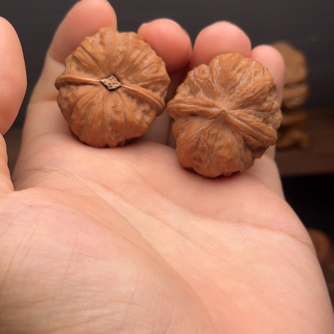 核桃36mm门头沟元宝，一物一图