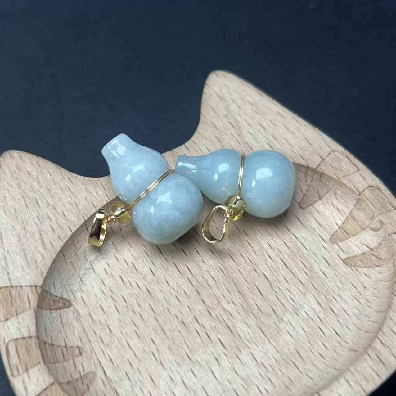 天然缅甸A货翡翠【竞价福利品】送皮绳 0904-100-106
