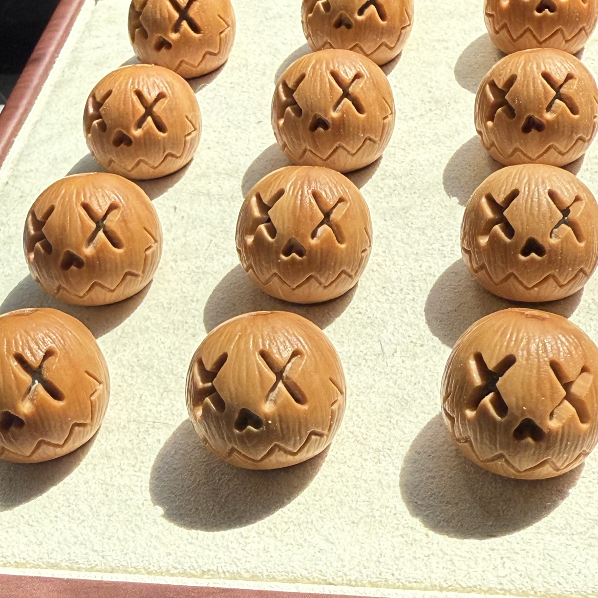 猴头核桃雕刻南瓜怪