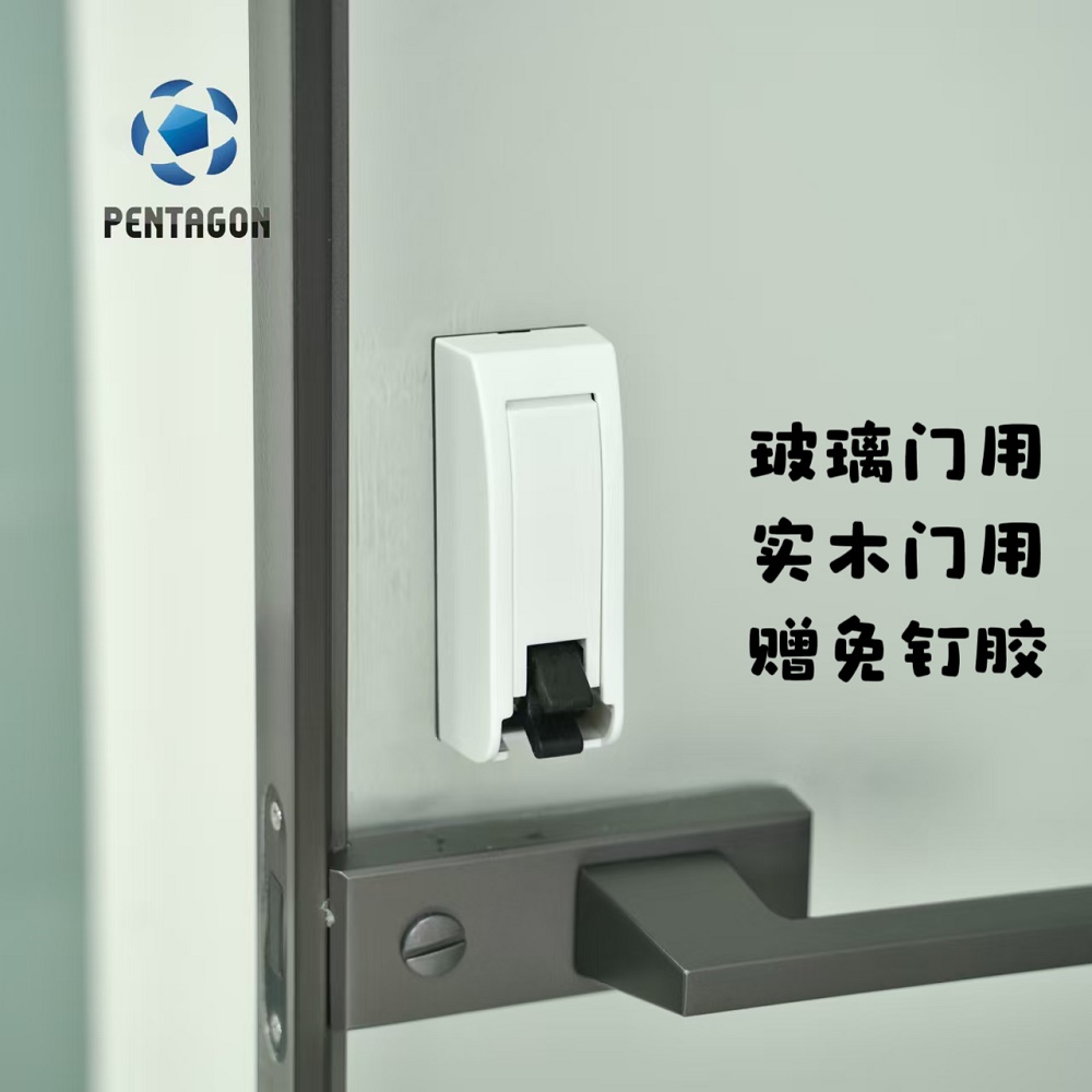 直播间玻璃门门吸 质保2年！ 免打孔静音专用液压缓冲防风防撞