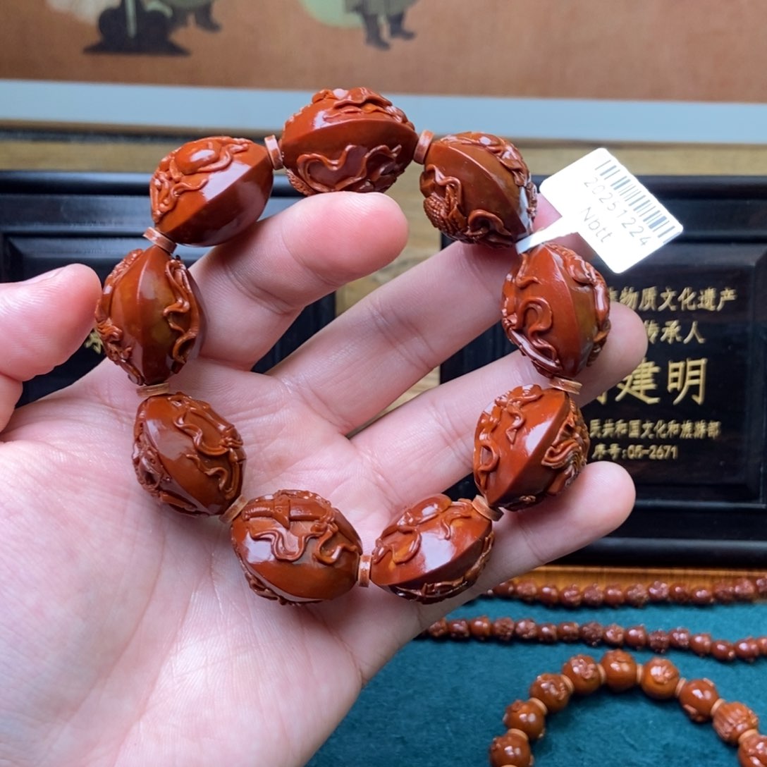 手串橄榄核八仙八仙