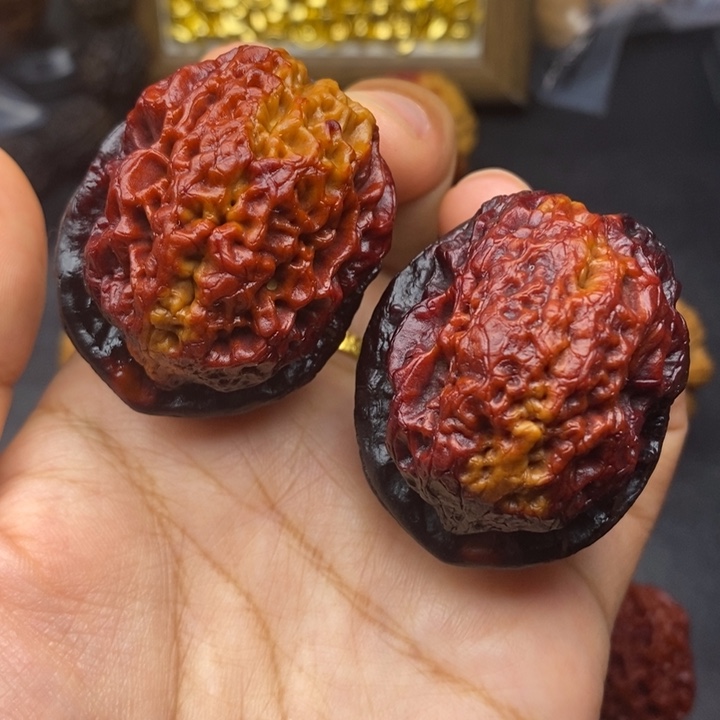 文玩核桃把件46尺巨无霸