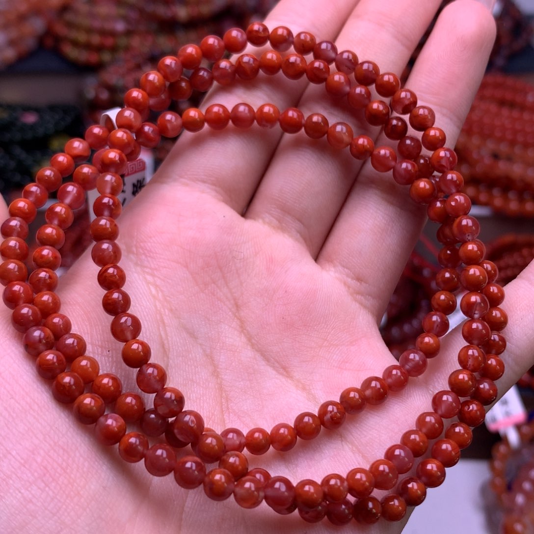 未镶嵌手链南红玛瑙13号卡4