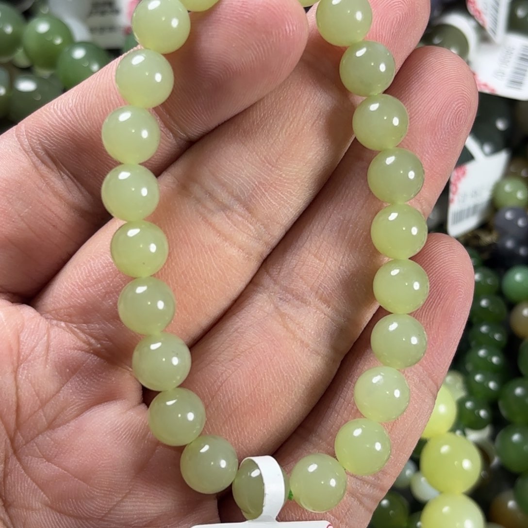 未镶嵌和田玉手链W124