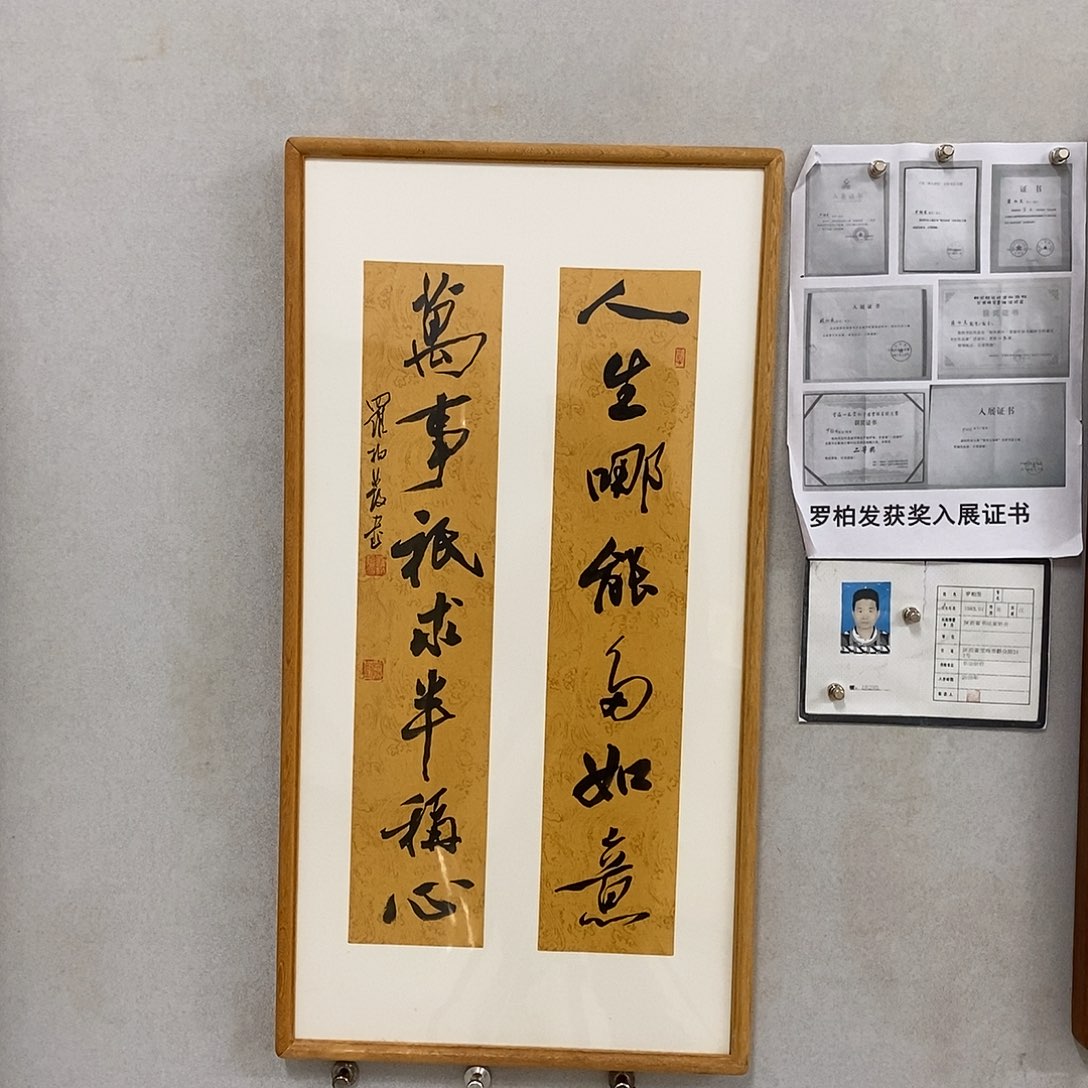 书法罗柏发书法作品