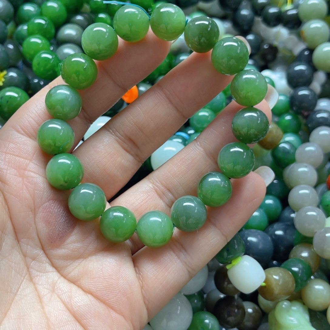 和田玉手链未镶嵌