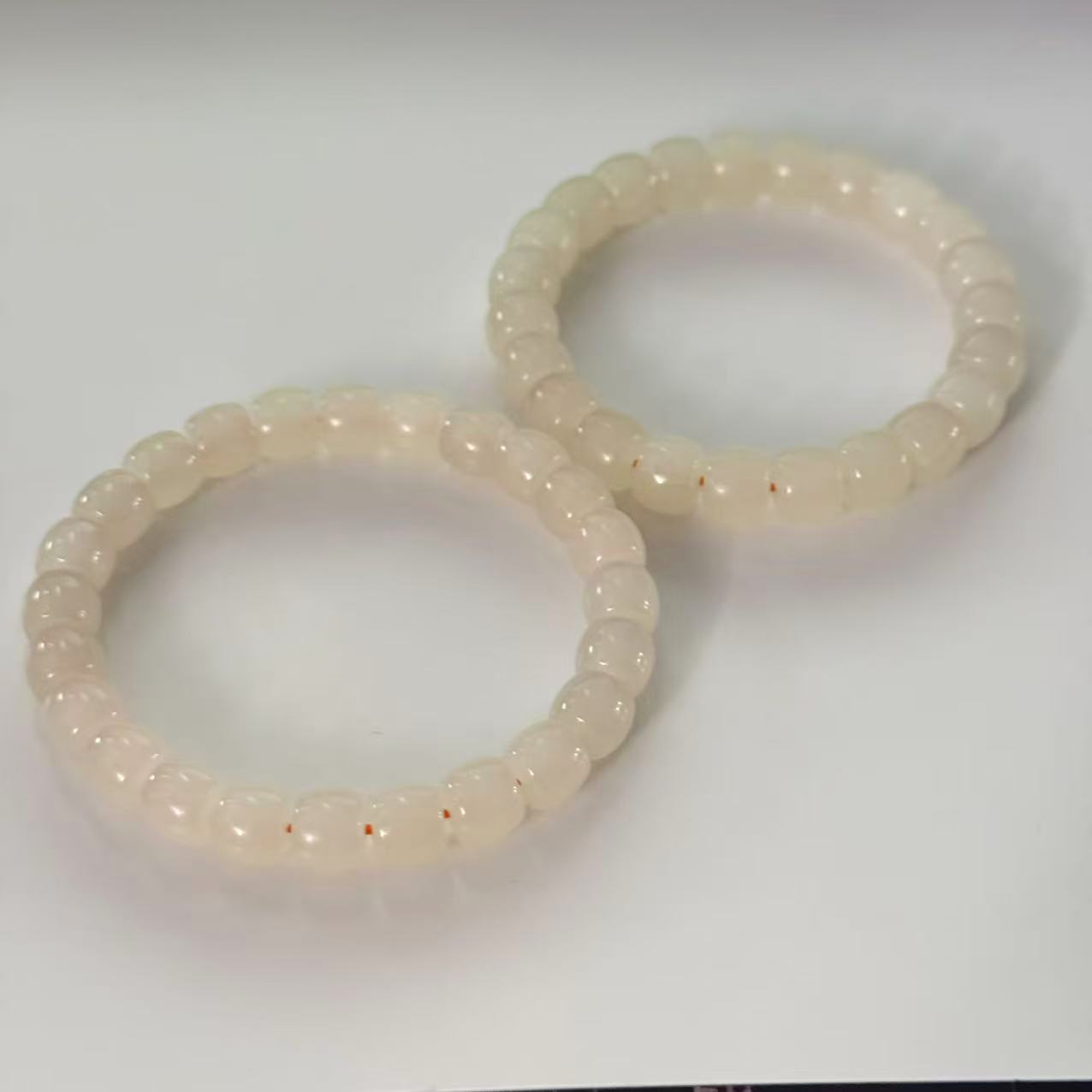 天然和田玉单圈手串—多样性发其一8mm+