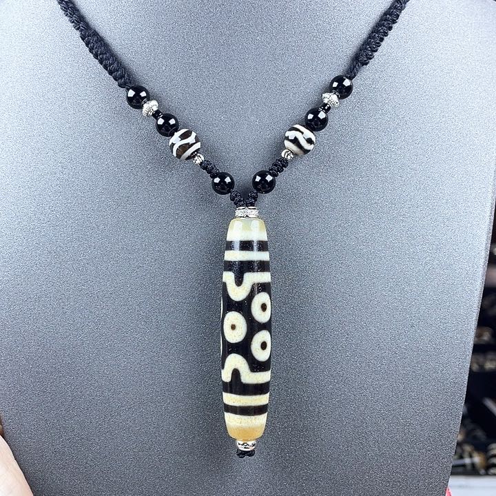 玛瑙/玉髓颈饰合金