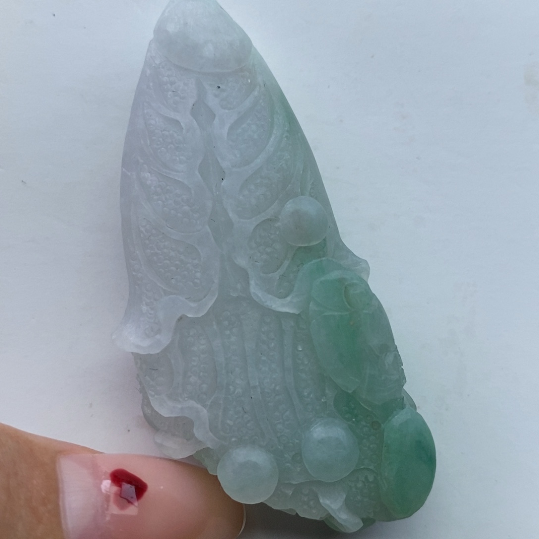 定制翡翠未镶嵌毛货无鉴赏期