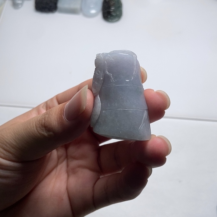 翡翠未镶嵌颈饰竹节9