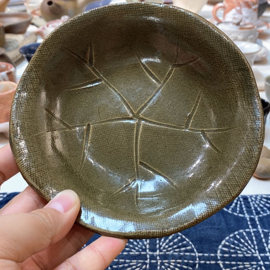 柴烧侘寂粗陶茶具