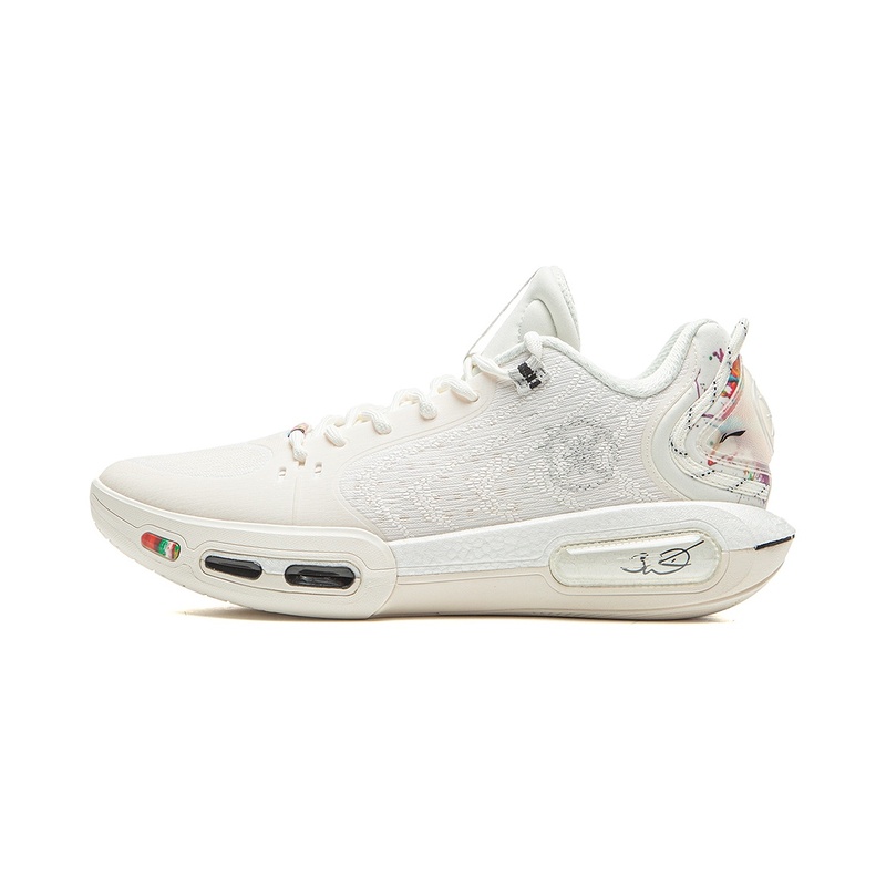 李宁（lining）韦德幻影7 烟花男子轻量高回弹篮球场地鞋ABPV011-1