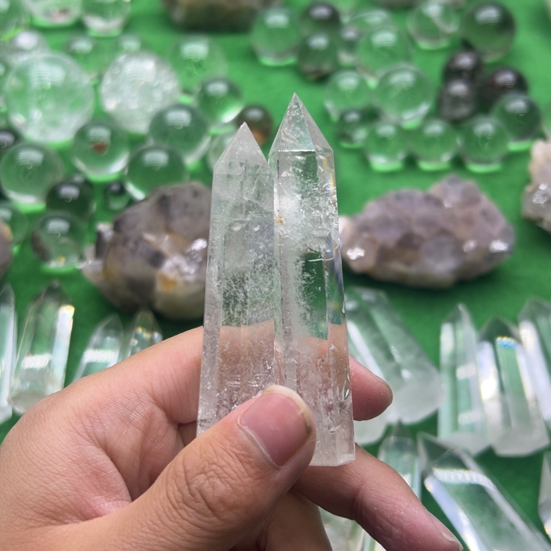 珠宝半成品水晶未镶嵌