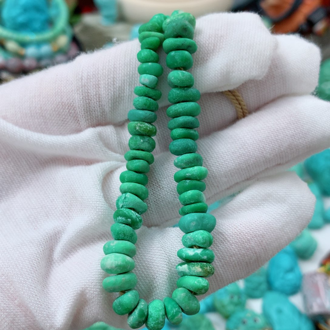 绿松石未镶嵌珠宝半成品