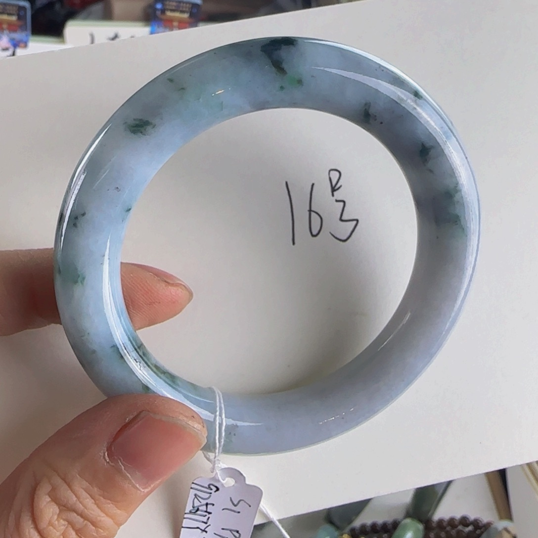 翡翠手镯未镶嵌老坑51.8