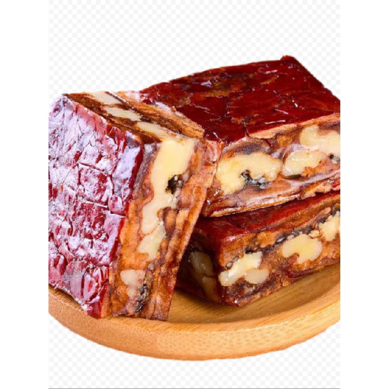 【新疆特产】哆香西域枣仁派枣夹核桃休闲零食软糯酥脆500g包邮