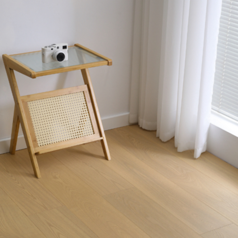 南浔军威地板厂家方举#15厚新三层整芯实木地板