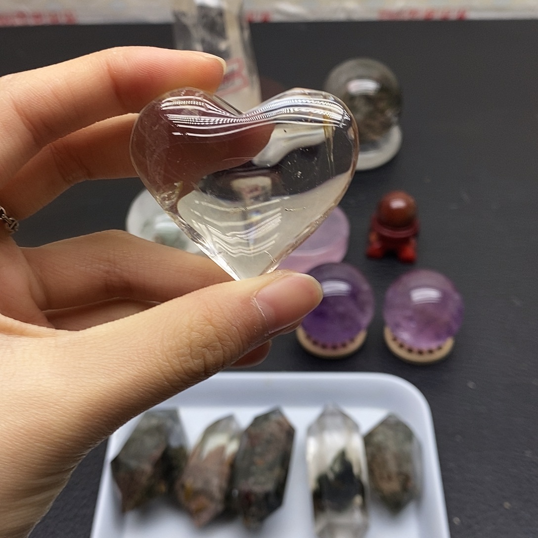 未镶嵌珠宝半成品水晶97水晶石