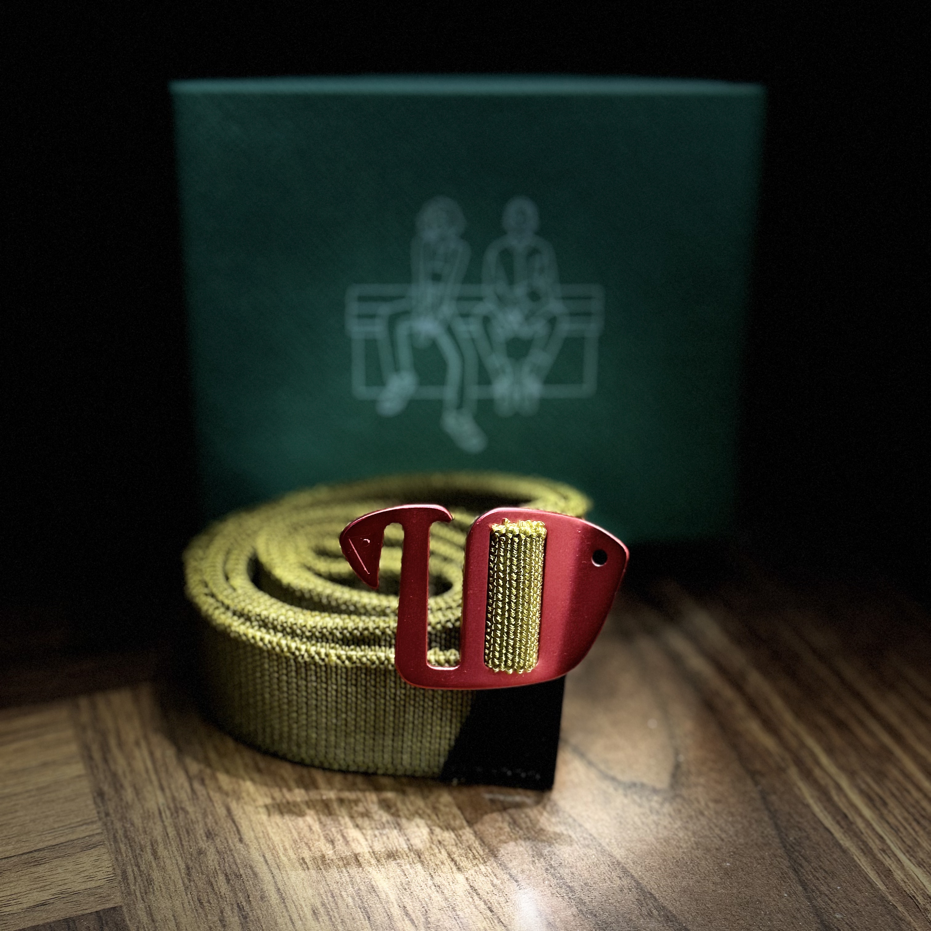 GHLQ《定制系列》微弹男女同款工装腰带  008