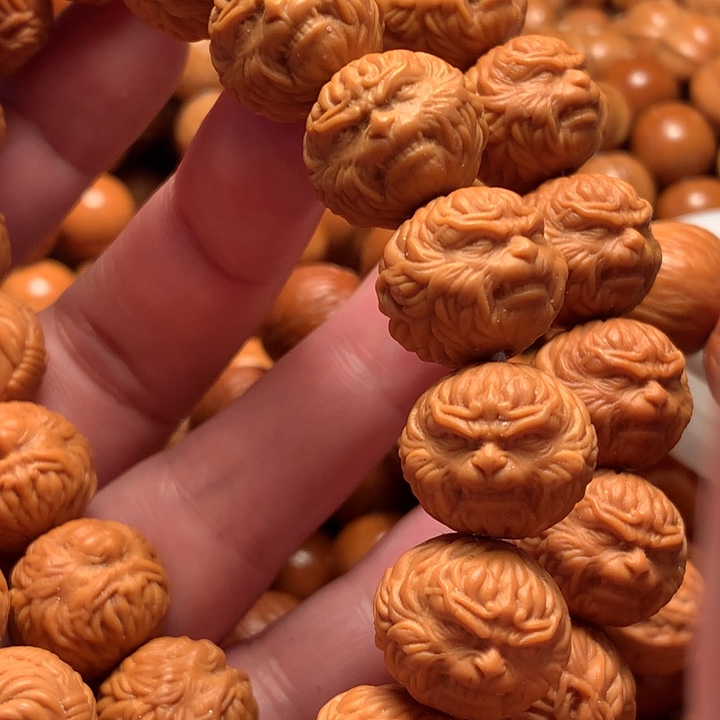 【闪购商品】猴头核桃手串凡****?悟空