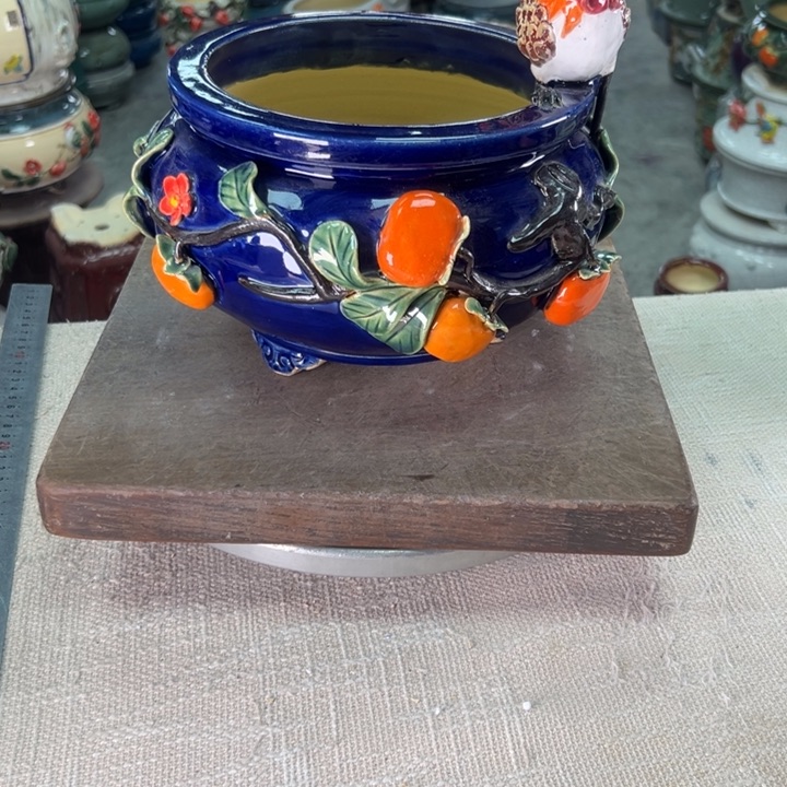 泳坤堂石湾盆陶瓷