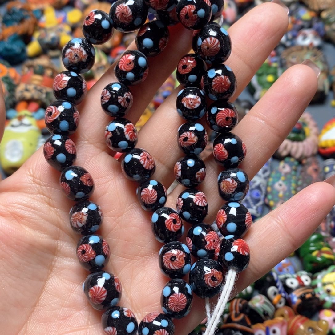 琉璃颈饰印度尼西亚链子