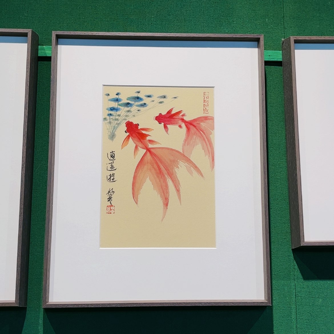 【闪购商品】国画董亮带框精装裱