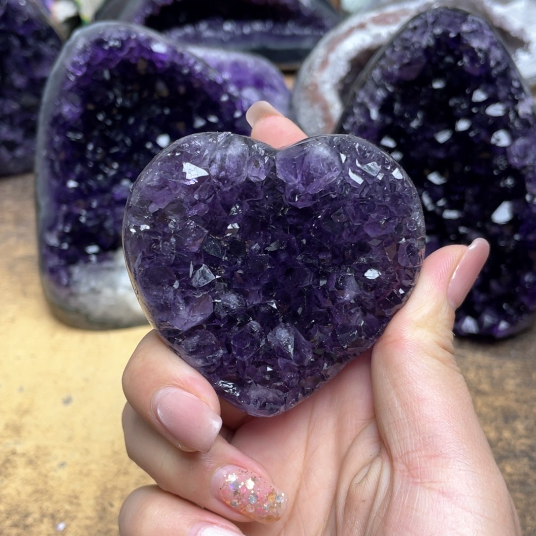 未镶嵌紫晶大型摆件（非配饰）