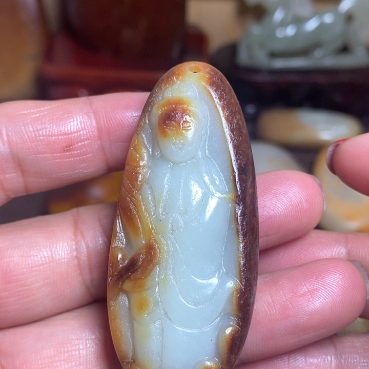 和田玉颈饰未镶嵌