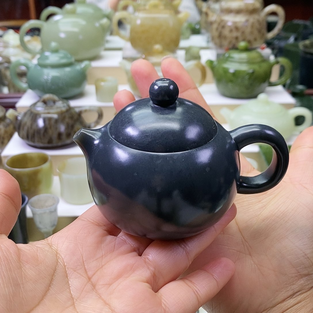 和田玉茶壶未镶嵌