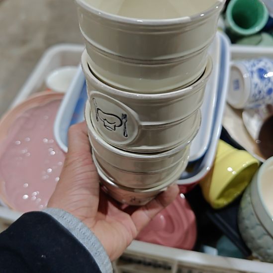 杯陶瓷杯碗盘微瑕疵介意慎拍