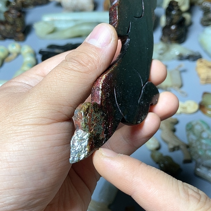 和田玉未镶嵌颈饰90